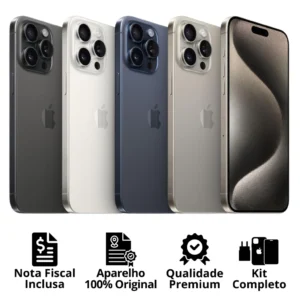 <a href="https://s.shopee.com.br/BPMBqd1mW" target="_blank" rel="noopener">Celular iPhone 15 Pro (128GB) (256GB) 100% Original Apple Seminovo